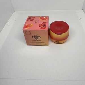 Honeybalm Hibiscus Lip Balm 0.23 oz Vitamin E Beeswax Propolis New